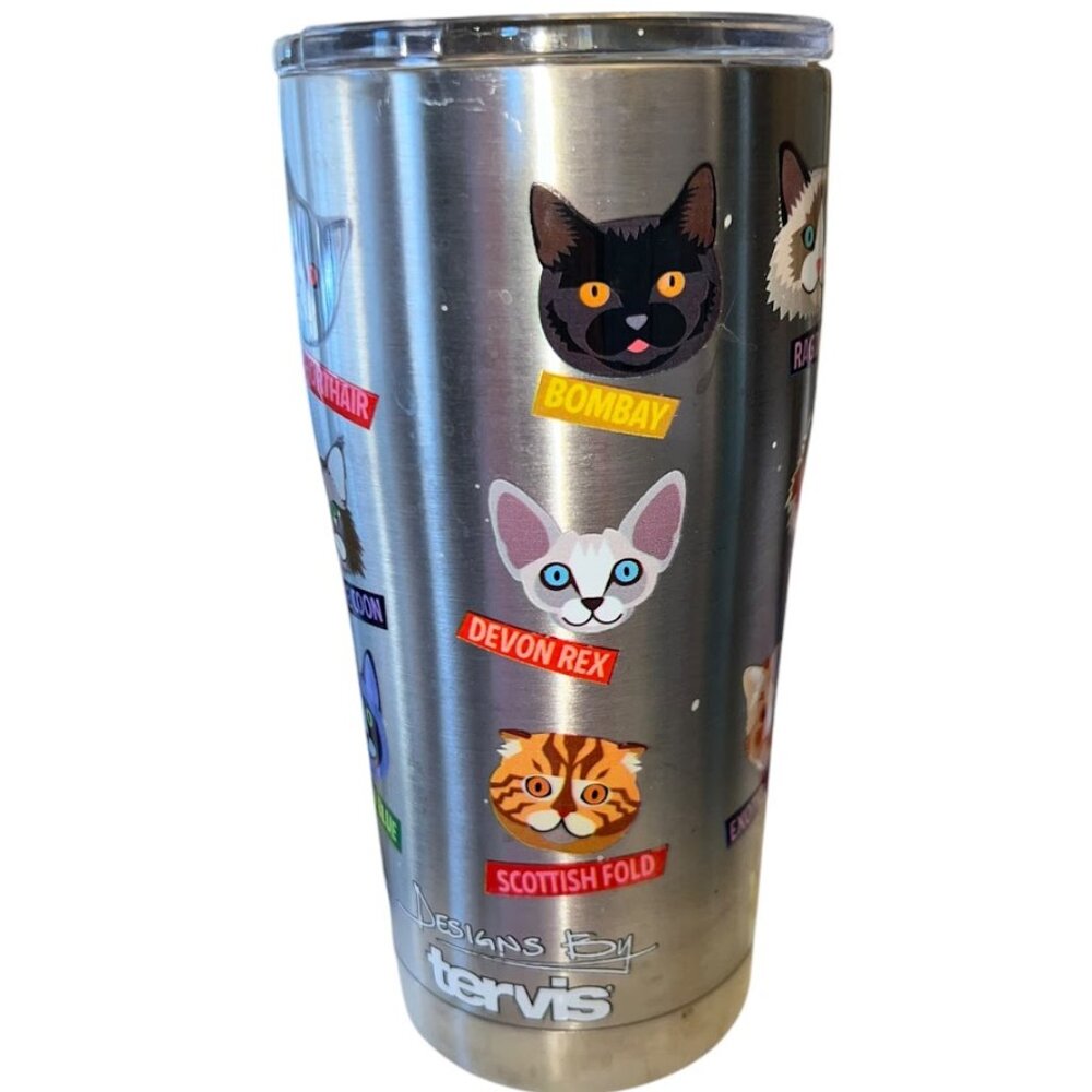 SIC Cat Breed Designed by Tervis Insulated Travel Tumbler 30 oz